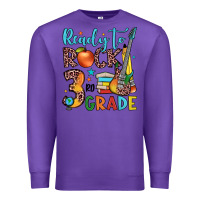 Purple ready to rock 3rd grade Premium Sweatshirt - JahusDesignShop