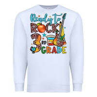 White ready to rock 3rd grade Premium Sweatshirt - JahusDesignShop