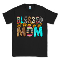 Black blessed mom Classic Tee - Zillion Design Studio