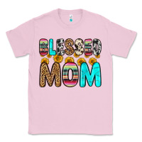 Bubblegum Pink blessed mom Classic Tee - Zillion Design Studio