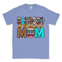 Colony Blue blessed mom Classic Tee - Zillion Design Studio