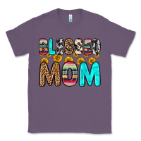 Lavender blessed mom Classic Tee - Zillion Design Studio