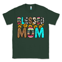 Sports Green blessed mom Classic Tee - Zillion Design Studio
