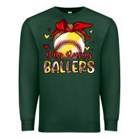 Sports Green busy raising ballers Premium Sweatshirt - Artiststas