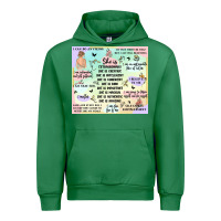 Emerald self love Urban Hoodie - MaliasSmallBusiness