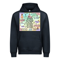 Navy self love Urban Hoodie - MaliasSmallBusiness
