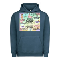 Pigment Midnight Navy self love Urban Hoodie - MaliasSmallBusiness
