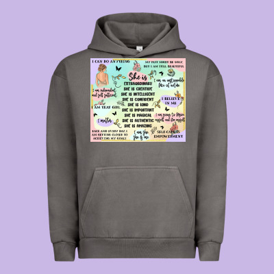Self Love Urban Hoodie Designed By Maliassmallbusiness
