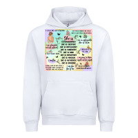 White self love Urban Hoodie - MaliasSmallBusiness