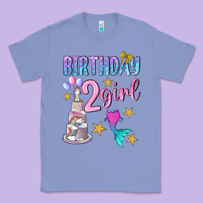 Birthday Girl 2 Classic Tee Designed By Bundleandbundleshop