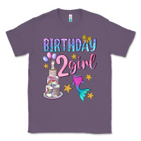 Lavender birthday girl 2 Classic Tee - BundleAndBundleShop