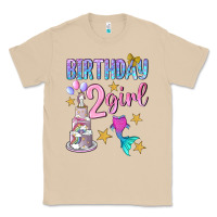 Mushroom birthday girl 2 Classic Tee - BundleAndBundleShop