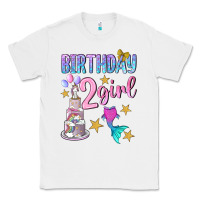 White birthday girl 2 Classic Tee - BundleAndBundleShop