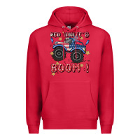 Cardinal 4th of july png, monster truck Premium Hoodie - MaliasSmallBusiness