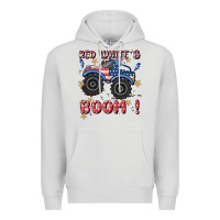 Dove Grey 4th of july png, monster truck Premium Hoodie - MaliasSmallBusiness