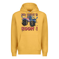 Mustard 4th of july png, monster truck Premium Hoodie - MaliasSmallBusiness