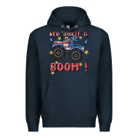 Navy 4th of july png, monster truck Premium Hoodie - MaliasSmallBusiness