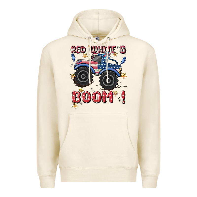 4th Of July Png, Monster Truck Premium Hoodie by MaliasSmallBusiness | Teevron