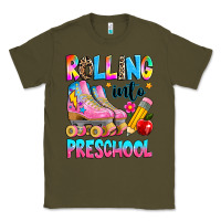 Army Green rolling into preschool grade Classic Tee - texasbilliewilder