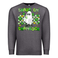 Charcoal Heather shake em' like a shamrock Premium Sweatshirt - Artiststas
