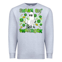 Heather Grey shake em' like a shamrock Premium Sweatshirt - Artiststas