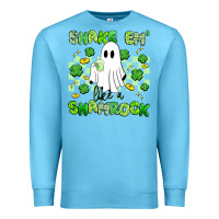 Ocean Blue shake em' like a shamrock Premium Sweatshirt - Artiststas
