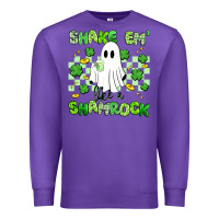 Purple shake em' like a shamrock Premium Sweatshirt - Artiststas