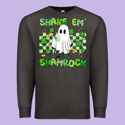 Shake Em' Like A Shamrock Premium Sweatshirt Designed By Artiststas