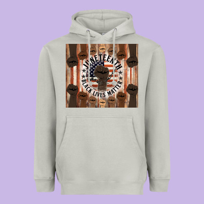 Black Lives Matter Heavyweight Hoodie Designed By Hra Design Shop