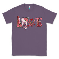 Lavender valentines day dental love Classic Tee - RanaPortraitStore