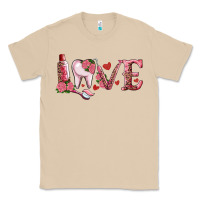 Mushroom valentines day dental love Classic Tee - RanaPortraitStore