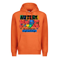 Carrot autism mom like a normal mom Premium Hoodie - MaliasSmallBusiness