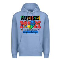 Colony Blue autism mom like a normal mom Premium Hoodie - MaliasSmallBusiness
