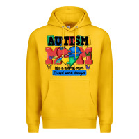 Lemon autism mom like a normal mom Premium Hoodie - MaliasSmallBusiness