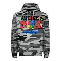 Slate Camo autism mom like a normal mom Premium Hoodie - MaliasSmallBusiness