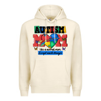 Tofu autism mom like a normal mom Premium Hoodie - MaliasSmallBusiness