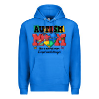 True Royal autism mom like a normal mom Premium Hoodie - MaliasSmallBusiness