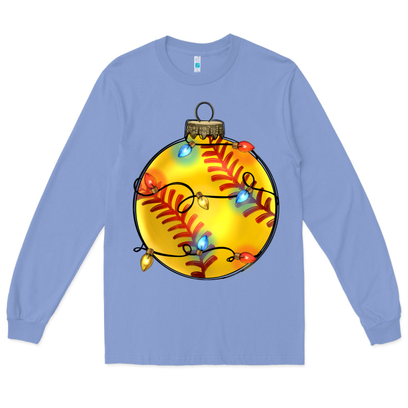 Christmas  Softball Long Sleeve Tee by Zillion Design Studio | Teevron