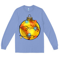 Colony Blue christmas  softball Long Sleeve Tee - Zillion Design Studio