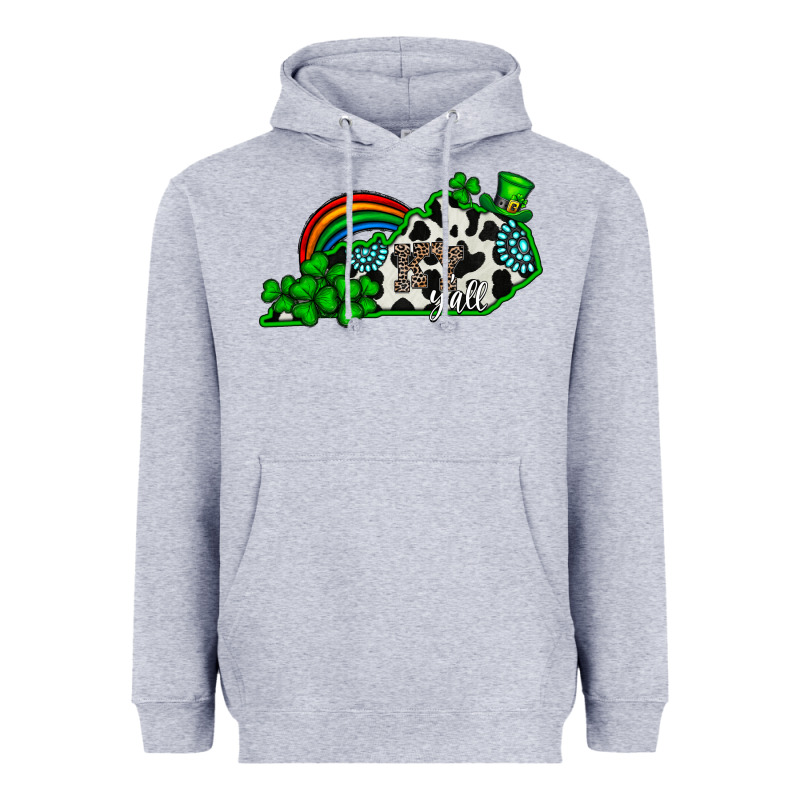 Kentucky Yall Heavyweight Hoodie by CowhideDigitalArt | Teevron