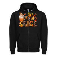 Black mama spice Zipper Hoodie - texasbilliewilder