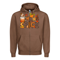 Chestnut mama spice Zipper Hoodie - texasbilliewilder