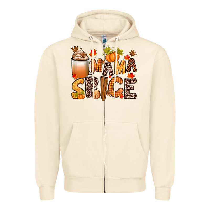 Mama Spice Zipper Hoodie by texasbilliewilder | Teevron