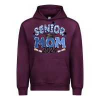 Mauve Wine senior mom 2024 Urban Hoodie - MaliasSmallBusiness