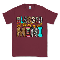 Burgundy blessed mini Classic Tee - Zillion Design Studio