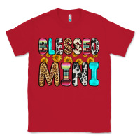 Red blessed mini Classic Tee - Zillion Design Studio