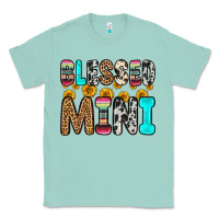 Seafoam blessed mini Classic Tee - Zillion Design Studio