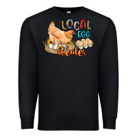 Black local egg dealer Premium Sweatshirt - Artiststas