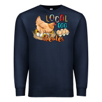 Navy local egg dealer Premium Sweatshirt - Artiststas