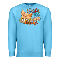 Ocean Blue local egg dealer Premium Sweatshirt - Artiststas
